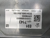 2023 Cadillac Ct5 PCM Engine Control Computer ECU ECM PCU OEM P/N:12717143 13101010000000X, 07919655, B124156BLB001590 Fits 
