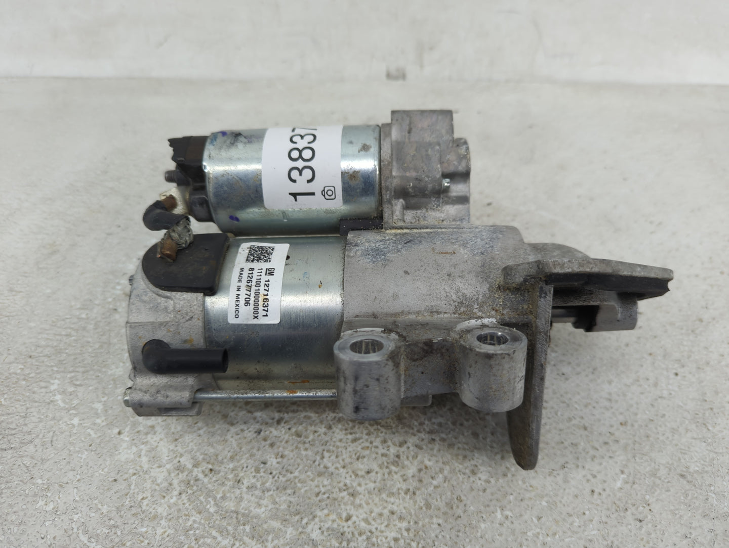 2019-2020 Cadillac Xt4 Car Starter Motor Solenoid OEM P/N:812677706 12716371 Fits Fits 2019 2020 2021 2022 OEM Used Auto Par