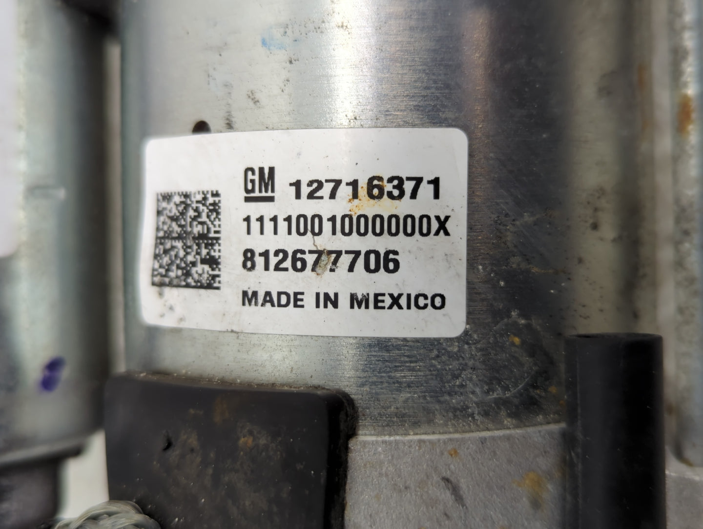 2019-2020 Cadillac Xt4 Car Starter Motor Solenoid OEM P/N:812677706 12716371 Fits Fits 2019 2020 2021 2022 OEM Used Auto Par