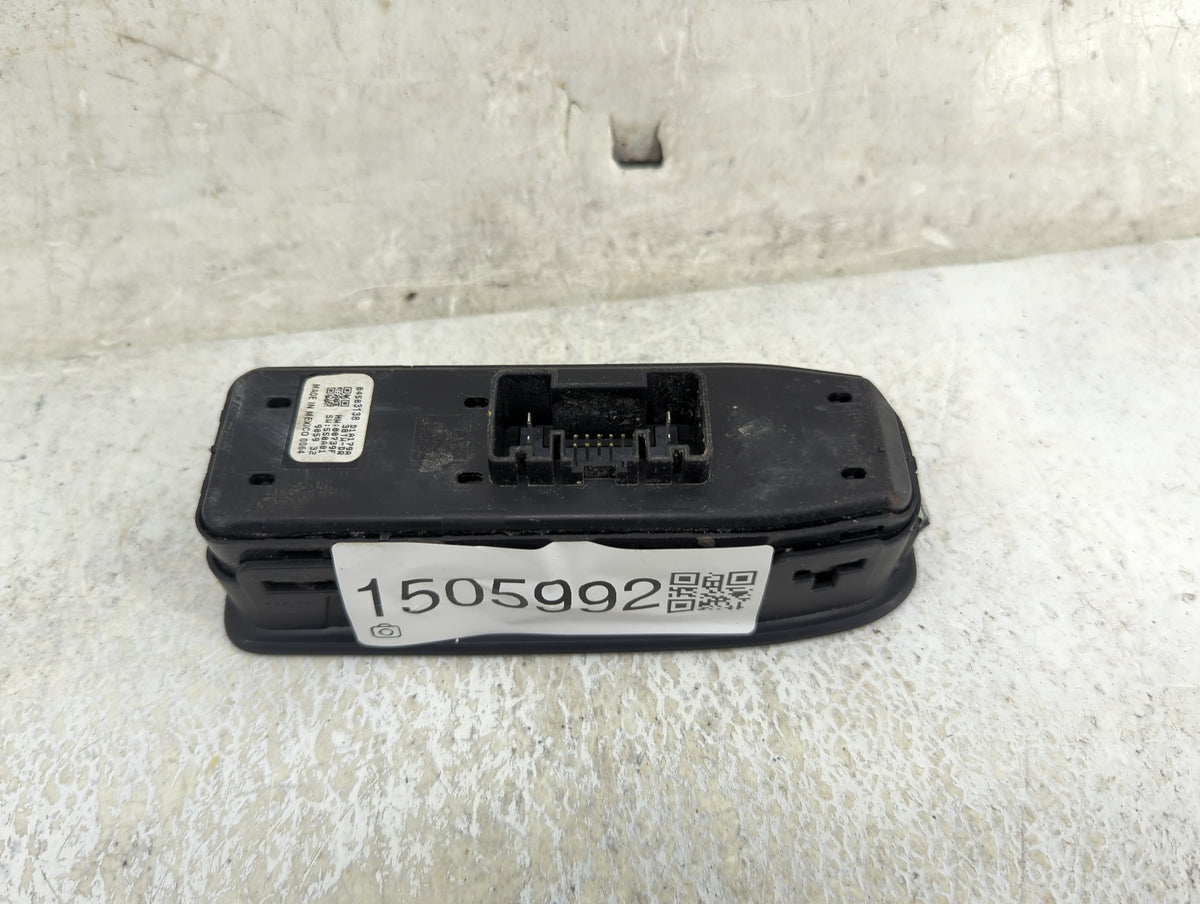 2023 Cadillac Xt4 Master Power Window Switch Replacement Driver Side Left P/N:84583138 D1A179A, 38TW-DR Fits OEM Used Auto P