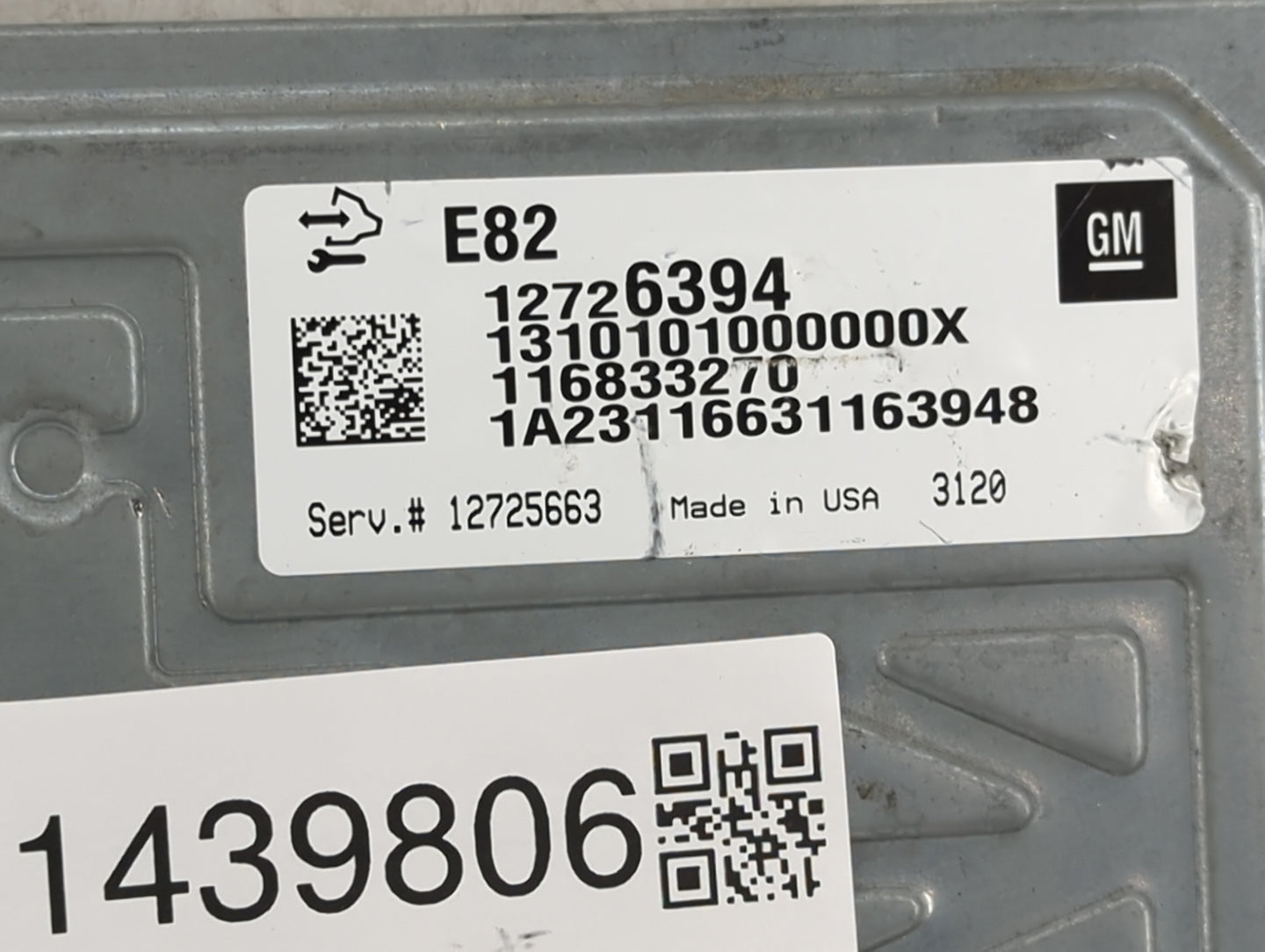 2017-2020 Cadillac Xt5 PCM Engine Control Computer ECU ECM PCU OEM P/N:12726394 12725663 Fits OEM Used Auto Parts - Oemuseda