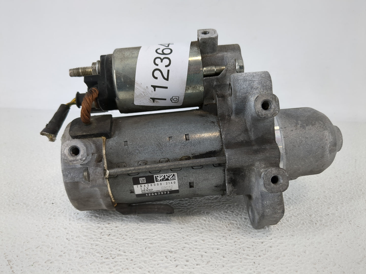 2019-2022 Chevrolet Blazer Car Starter Motor Solenoid OEM P/N:TN438000-2140 12667973 Fits Fits 2016 2017 2018 2019 2020 2021