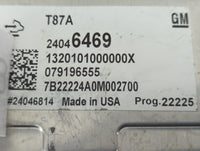 2020-2022 Chevrolet Blazer PCM Engine Control Computer ECU ECM PCU OEM P/N:24046469 Fits Fits 2020 2021 2022 OEM Used Auto P