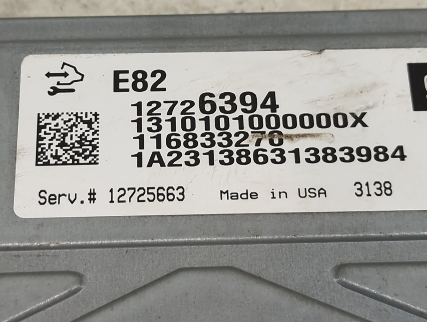 2019-2022 Chevrolet Blazer PCM Engine Control Computer ECU ECM PCU OEM P/N:116833270 12726394 Fits OEM Used Auto Parts - Oem