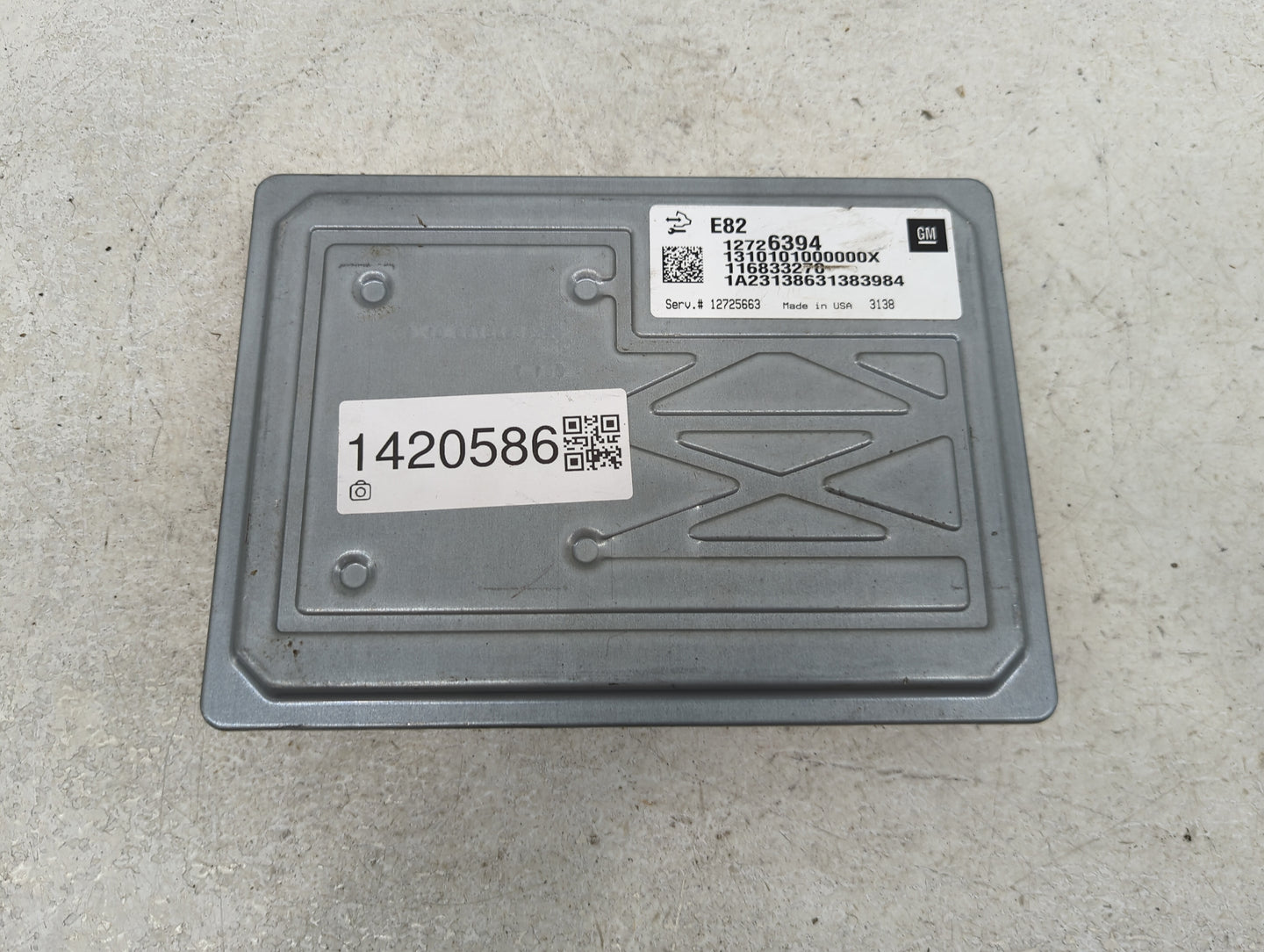2019-2022 Chevrolet Blazer PCM Engine Control Computer ECU ECM PCU OEM P/N:116833270 12726394 Fits OEM Used Auto Parts - Oem
