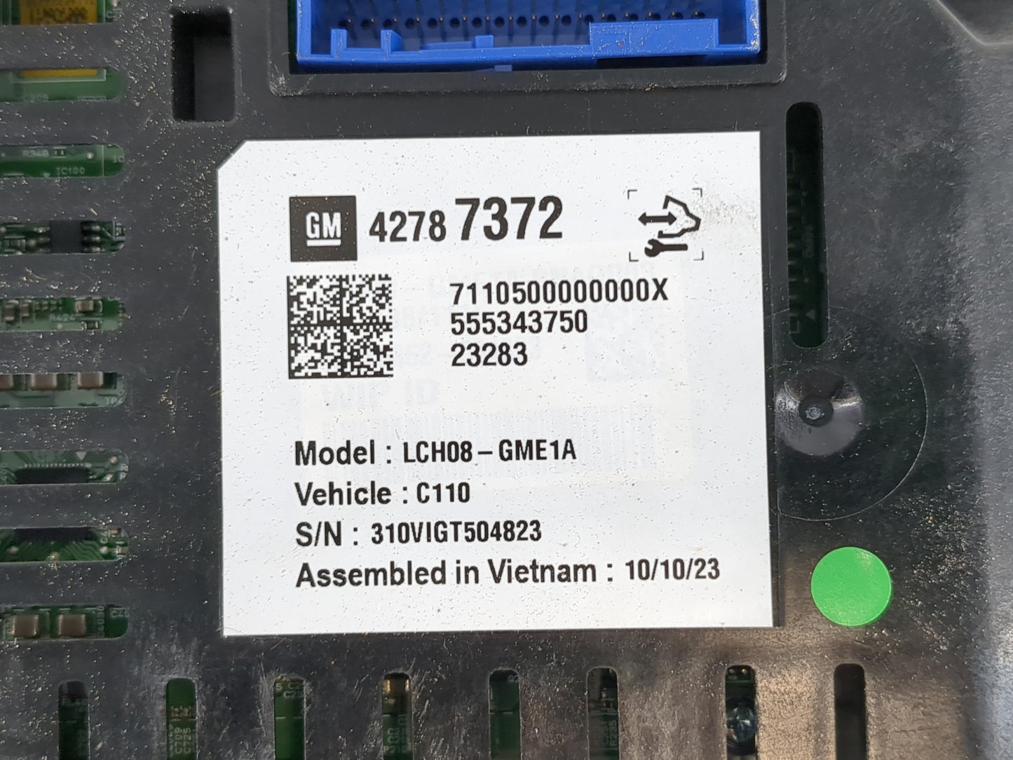 2023 Chevrolet Bolt Ev Instrument Cluster Speedometer Gauges P/N:42787372 Fits OEM Used Auto Parts - Oemusedautoparts1.com