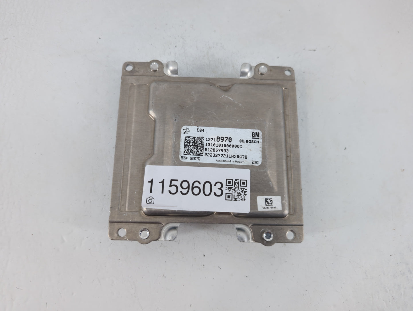 2023 Chevrolet Bolt Ev PCM Engine Control Computer ECU ECM PCU OEM P/N:12718970 Fits OEM Used Auto Parts - Oemusedautoparts1