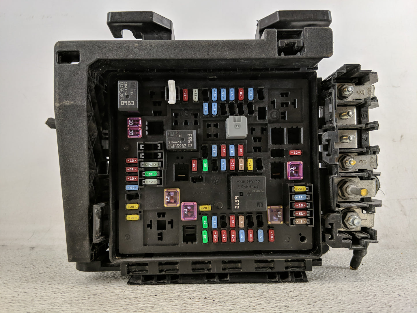 2021 Chevrolet Camaro Fusebox Fuse Box Panel Relay Module P/N:13468935 Fits OEM Used Auto Parts - Oemusedautoparts1.com
