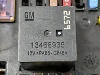 2021 Chevrolet Camaro Fusebox Fuse Box Panel Relay Module P/N:13468935 Fits OEM Used Auto Parts - Oemusedautoparts1.com