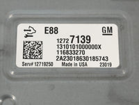2021 Chevrolet Camaro PCM Engine Control Computer ECU ECM PCU OEM P/N:12727139 Fits Fits 2020 2022 OEM Used Auto Parts - Oem