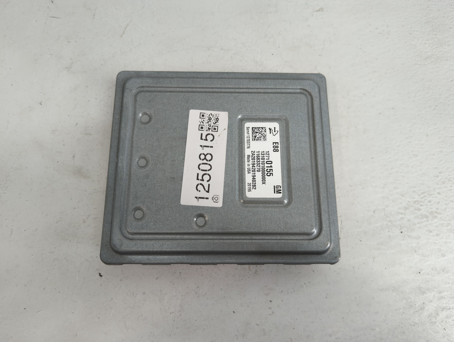 2021 Chevrolet Camaro PCM Engine Control Computer ECU ECM PCU OEM P/N:12710155 12727139 Fits Fits 2020 2022 OEM Used Auto Pa