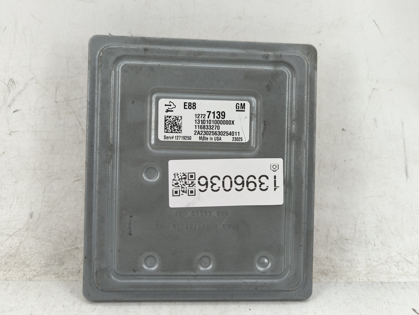 2021 Chevrolet Camaro PCM Engine Control Computer ECU ECM PCU OEM P/N:116833270 12727139 Fits Fits 2020 2022 OEM Used Auto P