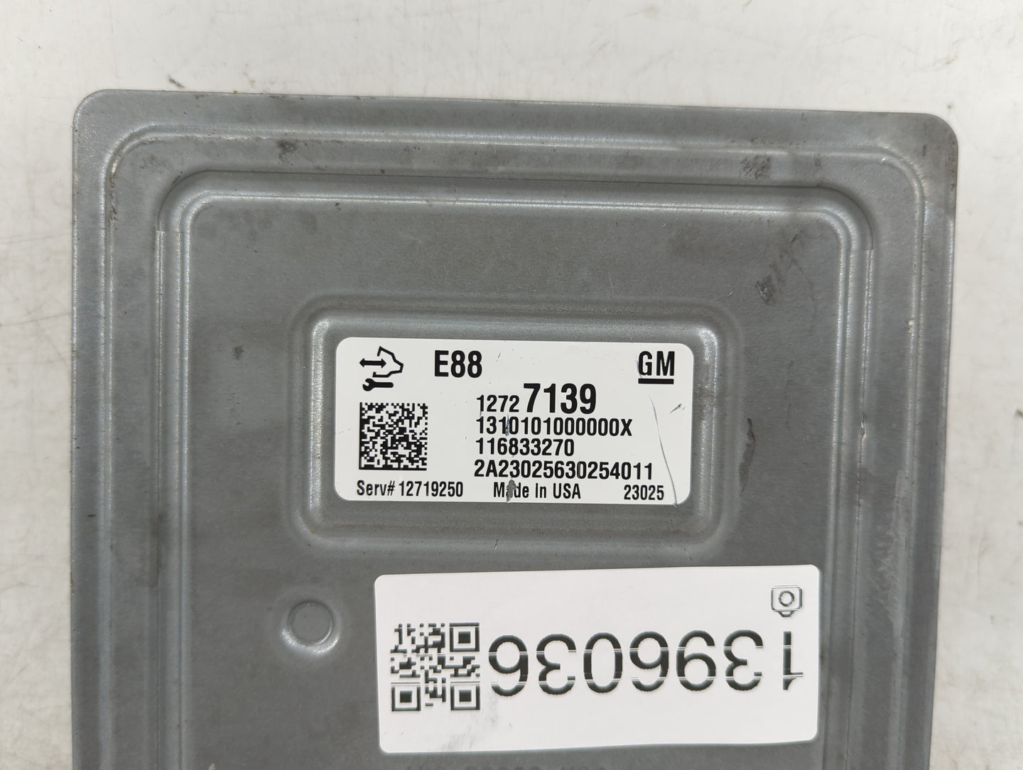 2021 Chevrolet Camaro PCM Engine Control Computer ECU ECM PCU OEM P/N:116833270 12727139 Fits Fits 2020 2022 OEM Used Auto P