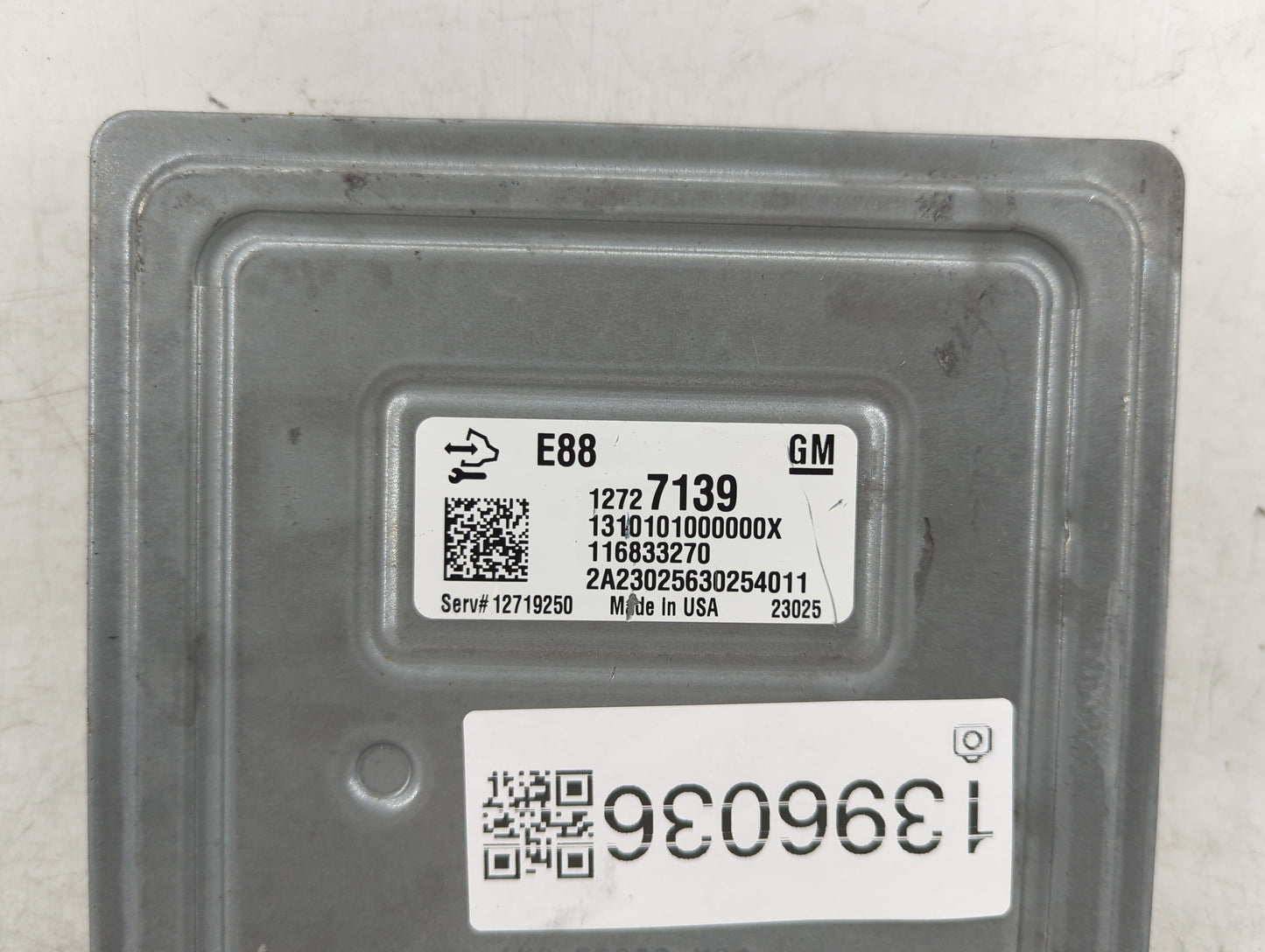 2021 Chevrolet Camaro PCM Engine Control Computer ECU ECM PCU OEM P/N:116833270 12727139 Fits Fits 2020 2022 OEM Used Auto P
