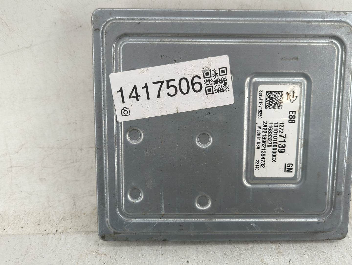 2021 Chevrolet Camaro PCM Engine Control Computer ECU ECM PCU OEM P/N:116833270 12727139 Fits Fits 2020 2022 OEM Used Auto P