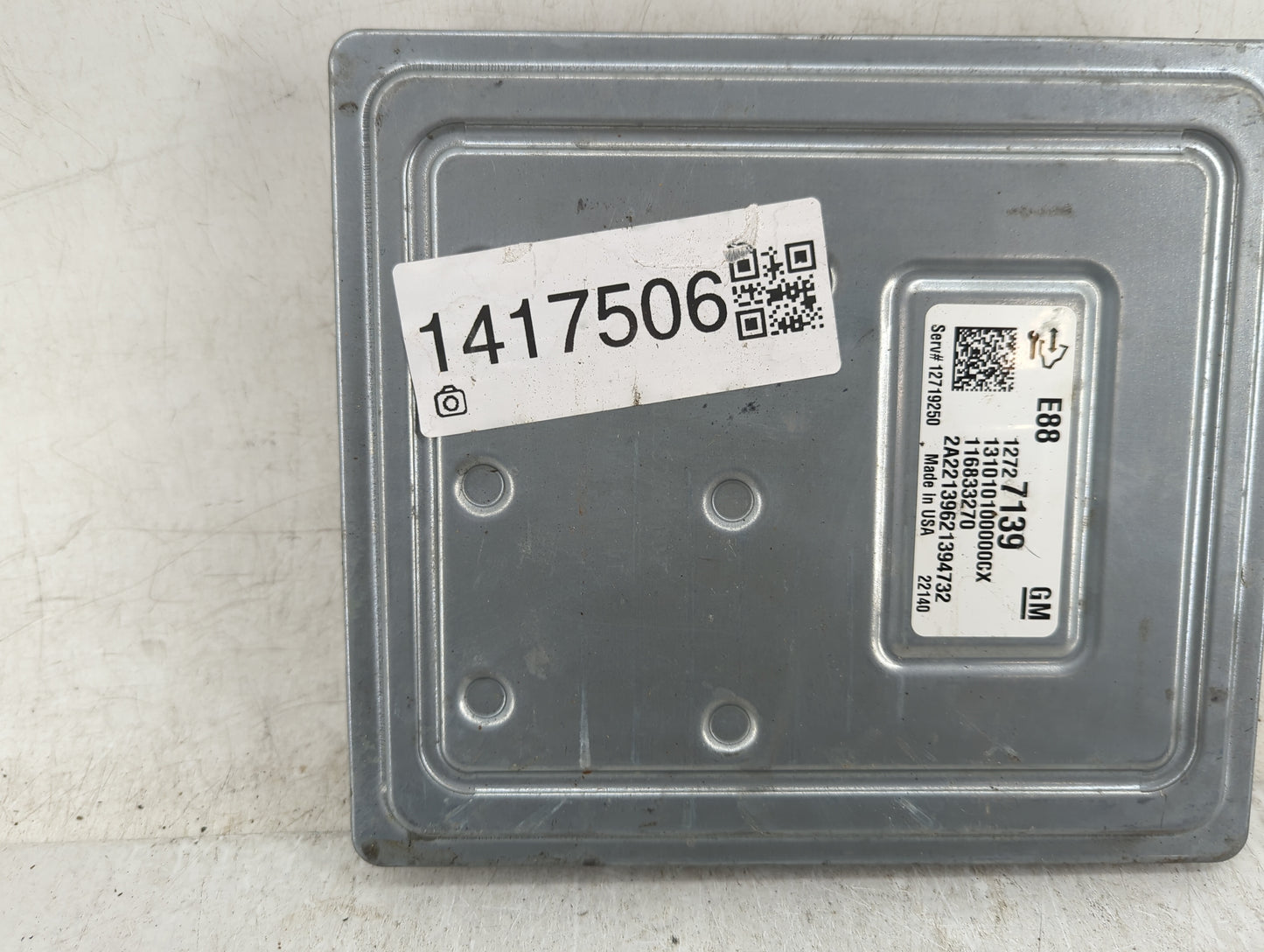 2021 Chevrolet Camaro PCM Engine Control Computer ECU ECM PCU OEM P/N:116833270 12727139 Fits Fits 2020 2022 OEM Used Auto P