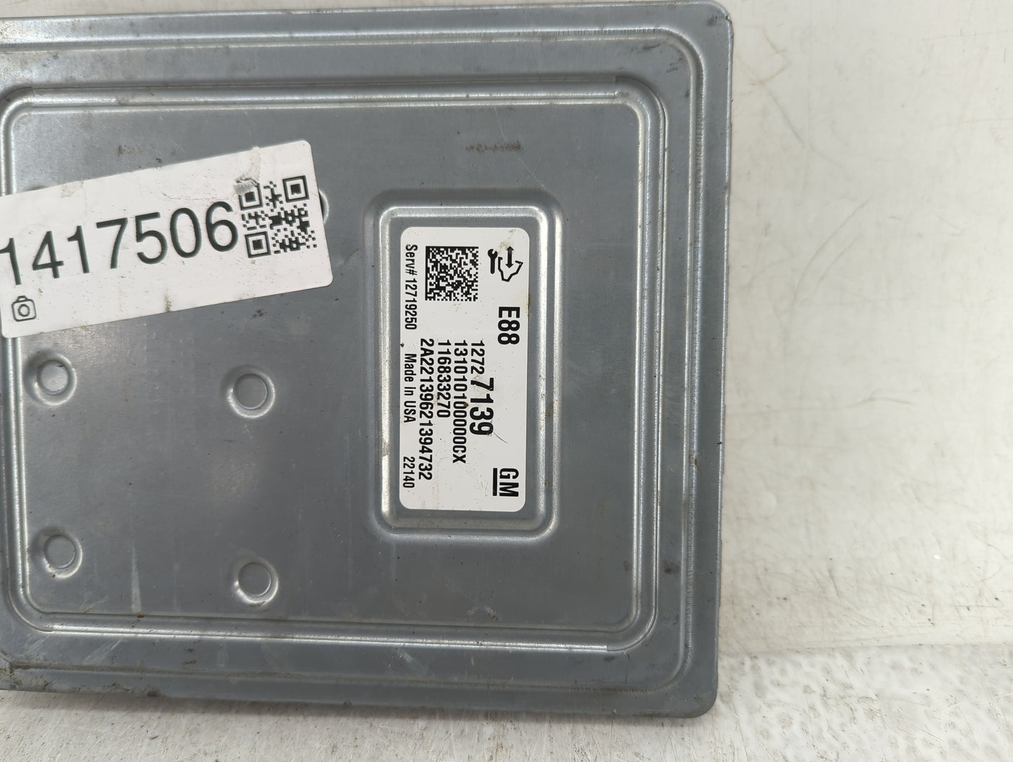 2021 Chevrolet Camaro PCM Engine Control Computer ECU ECM PCU OEM P/N:116833270 12727139 Fits Fits 2020 2022 OEM Used Auto P