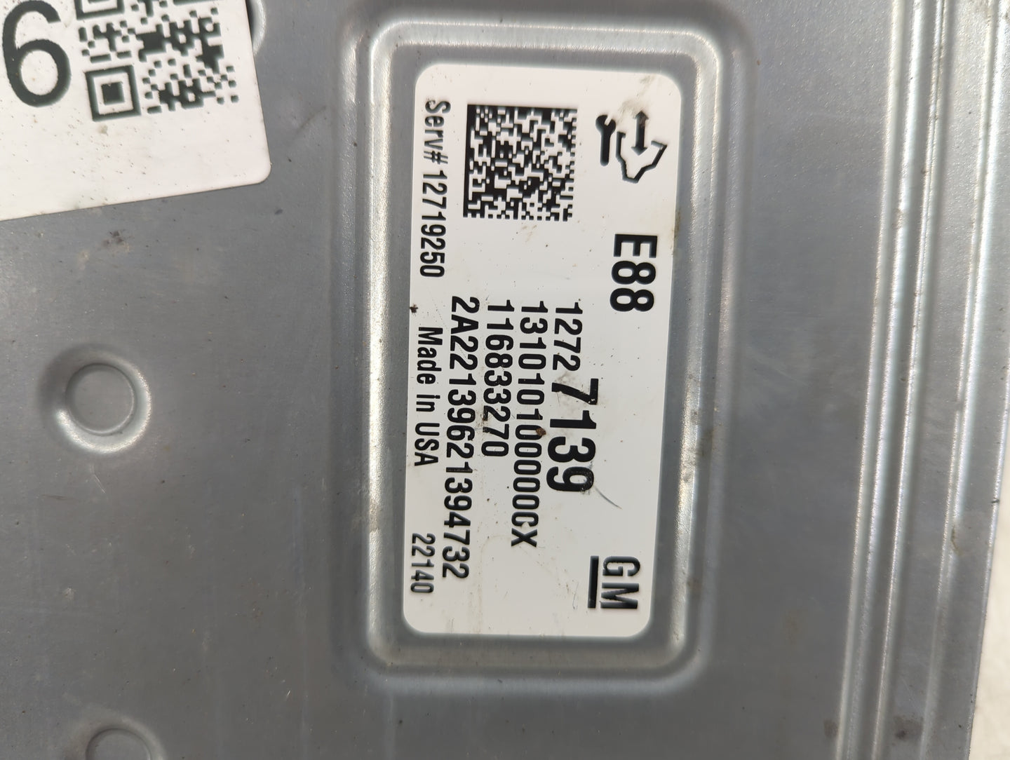 2021 Chevrolet Camaro PCM Engine Control Computer ECU ECM PCU OEM P/N:116833270 12727139 Fits Fits 2020 2022 OEM Used Auto P