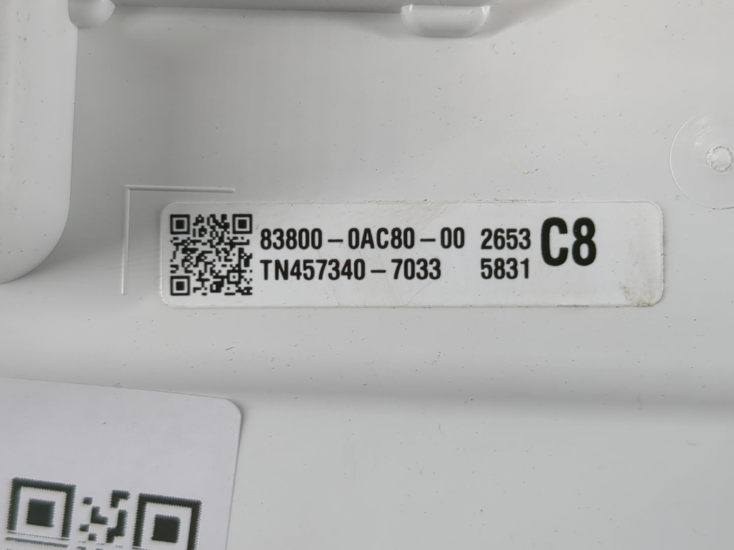 2023 Chevrolet Colorado Instrument Cluster Speedometer Gauges P/N:83800-0CA80 Fits OEM Used Auto Parts - Oemusedautoparts1.c