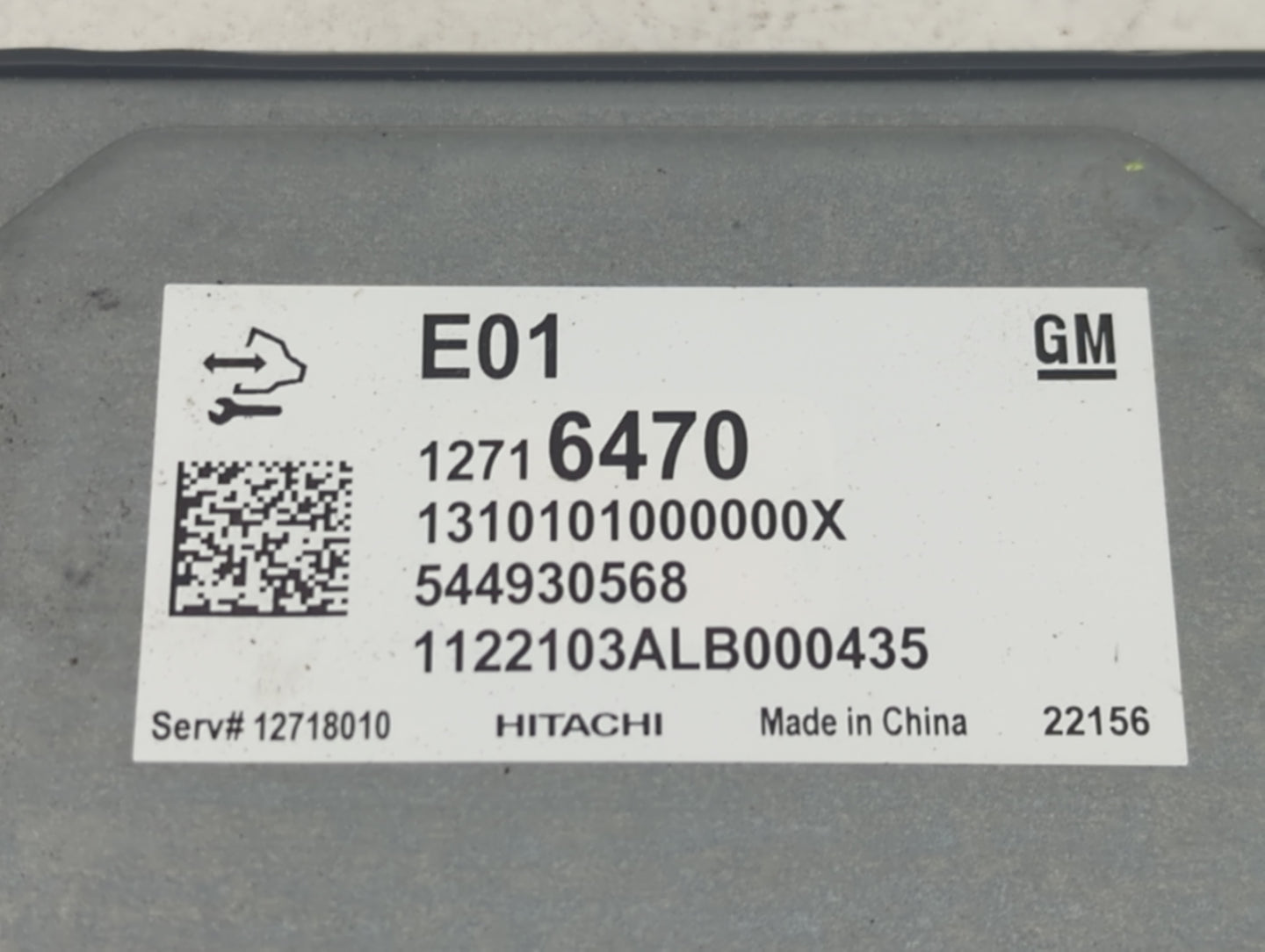 2023 Chevrolet Colorado PCM Engine Control Computer ECU ECM PCU OEM P/N:12717143 12725415 Fits OEM Used Auto Parts - Oemused