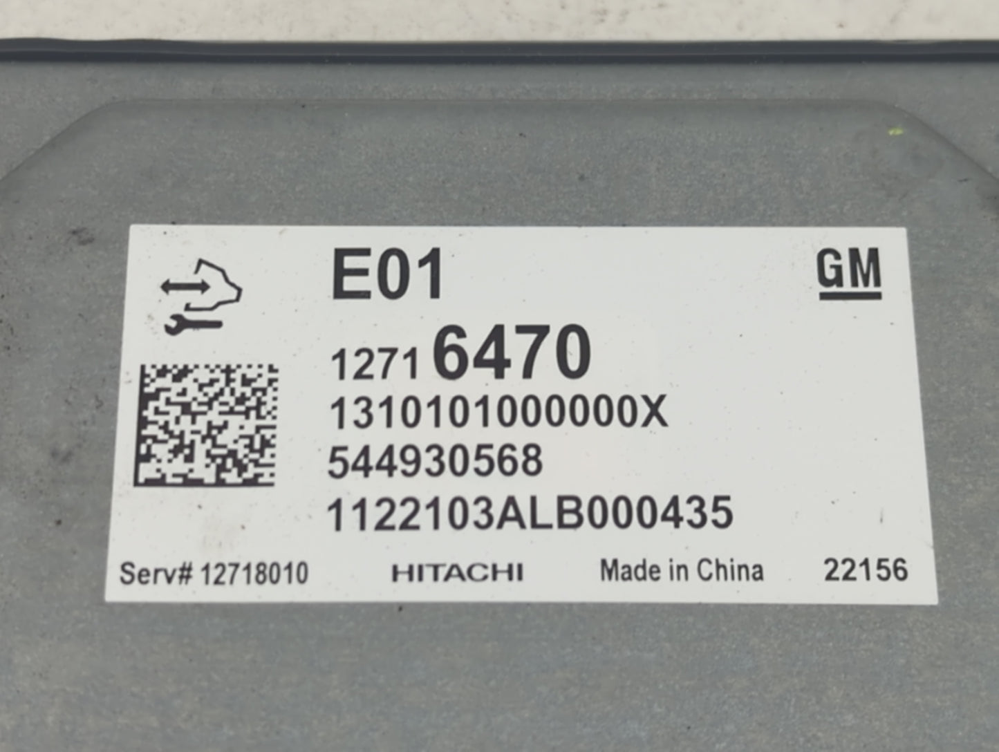 2023 Chevrolet Colorado PCM Engine Control Computer ECU ECM PCU OEM P/N:12717143 12725415 Fits OEM Used Auto Parts - Oemused