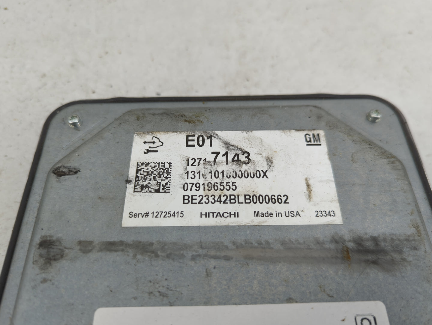 2023 Chevrolet Colorado PCM Engine Control Computer ECU ECM PCU OEM P/N:12717143 12725415 Fits OEM Used Auto Parts - Oemused