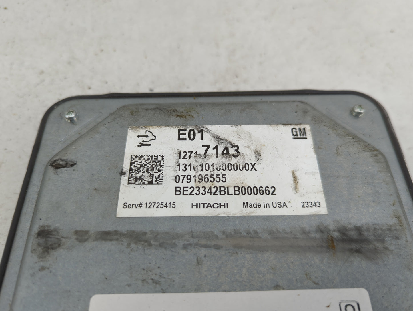 2023 Chevrolet Colorado PCM Engine Control Computer ECU ECM PCU OEM P/N:12717143 12725415 Fits OEM Used Auto Parts - Oemused