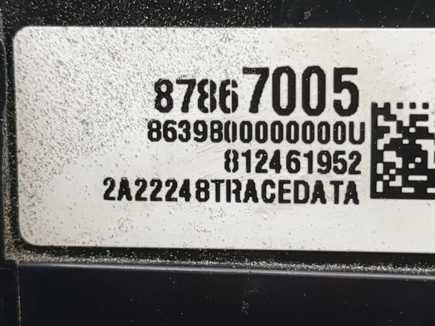 2023 Chevrolet Equinox Fusebox Fuse Box Panel Relay Module P/N:87867005 Fits OEM Used Auto Parts - Oemusedautoparts1.com