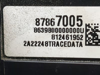 2023 Chevrolet Equinox Fusebox Fuse Box Panel Relay Module P/N:87867005 Fits OEM Used Auto Parts - Oemusedautoparts1.com