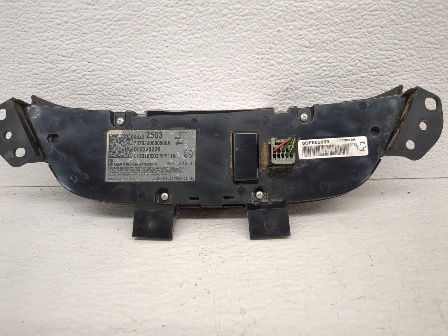 2023 Chevrolet Equinox Climate Control Module Temperature AC/Heater Replacement P/N:84422503 Fits OEM Used Auto Parts - Oemu