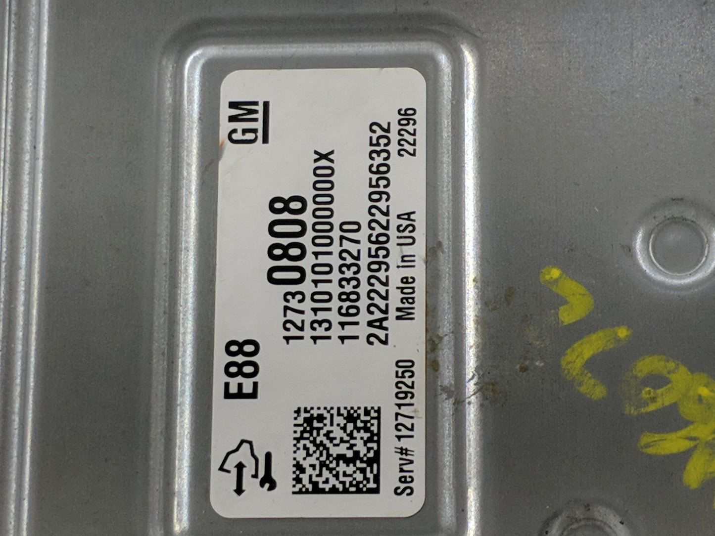 2020-2022 Chevrolet Equinox PCM Engine Control Computer ECU ECM PCU OEM P/N:12730808 Fits Fits 2020 2021 2022 OEM Used Auto 