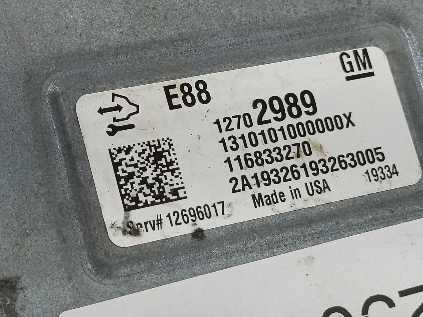 2020-2022 Chevrolet Equinox PCM Engine Control Computer ECU ECM PCU OEM P/N:12710155 12727139 Fits Fits 2020 2021 2022 OEM U