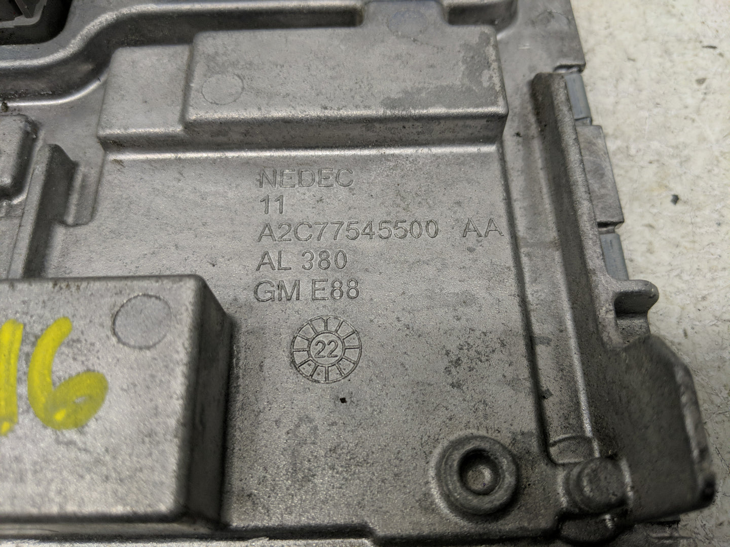 2020-2022 Chevrolet Equinox PCM Engine Control Computer ECU ECM PCU OEM P/N:116833270 12730808 Fits Fits 2020 2021 2022 OEM 