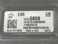2020-2022 Chevrolet Equinox PCM Engine Control Computer ECU ECM PCU OEM P/N:116833270 12730808 Fits Fits 2020 2021 2022 OEM 