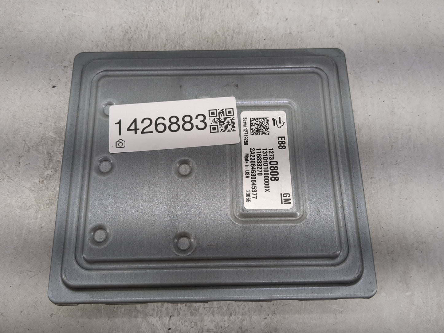 2020-2022 Chevrolet Equinox PCM Engine Control Computer ECU ECM PCU OEM P/N:12730808 Fits Fits 2020 2021 2022 OEM Used Auto 