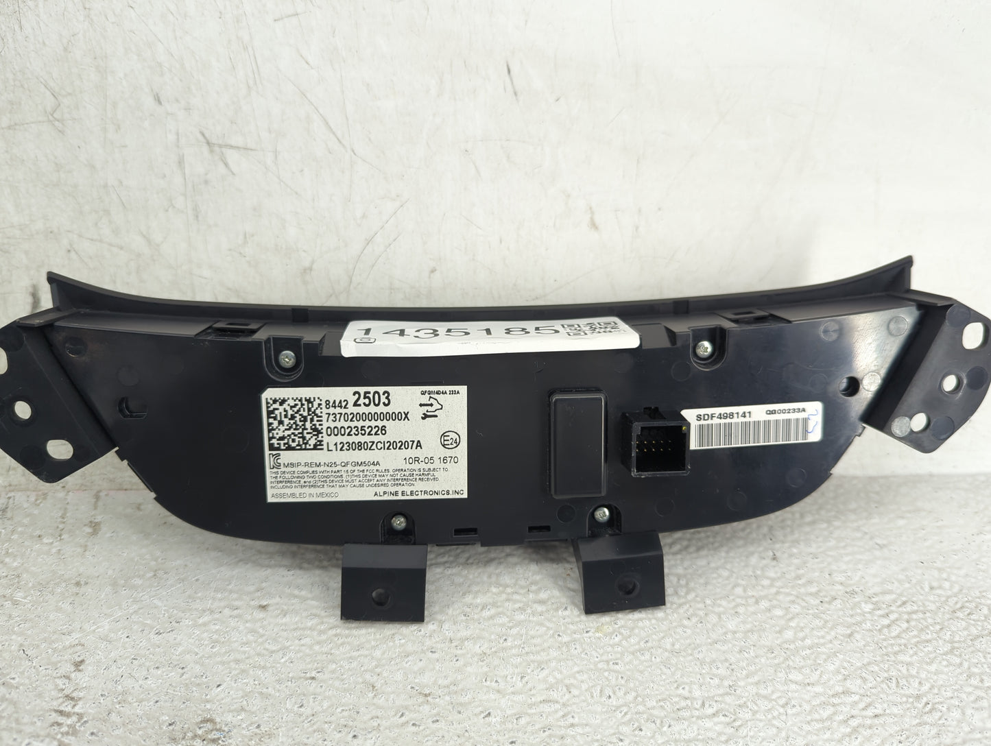 2019-2021 Chevrolet Equinox Climate Control Module Temperature AC/Heater Replacement P/N:84422503 7370200000000X Fits OEM Us