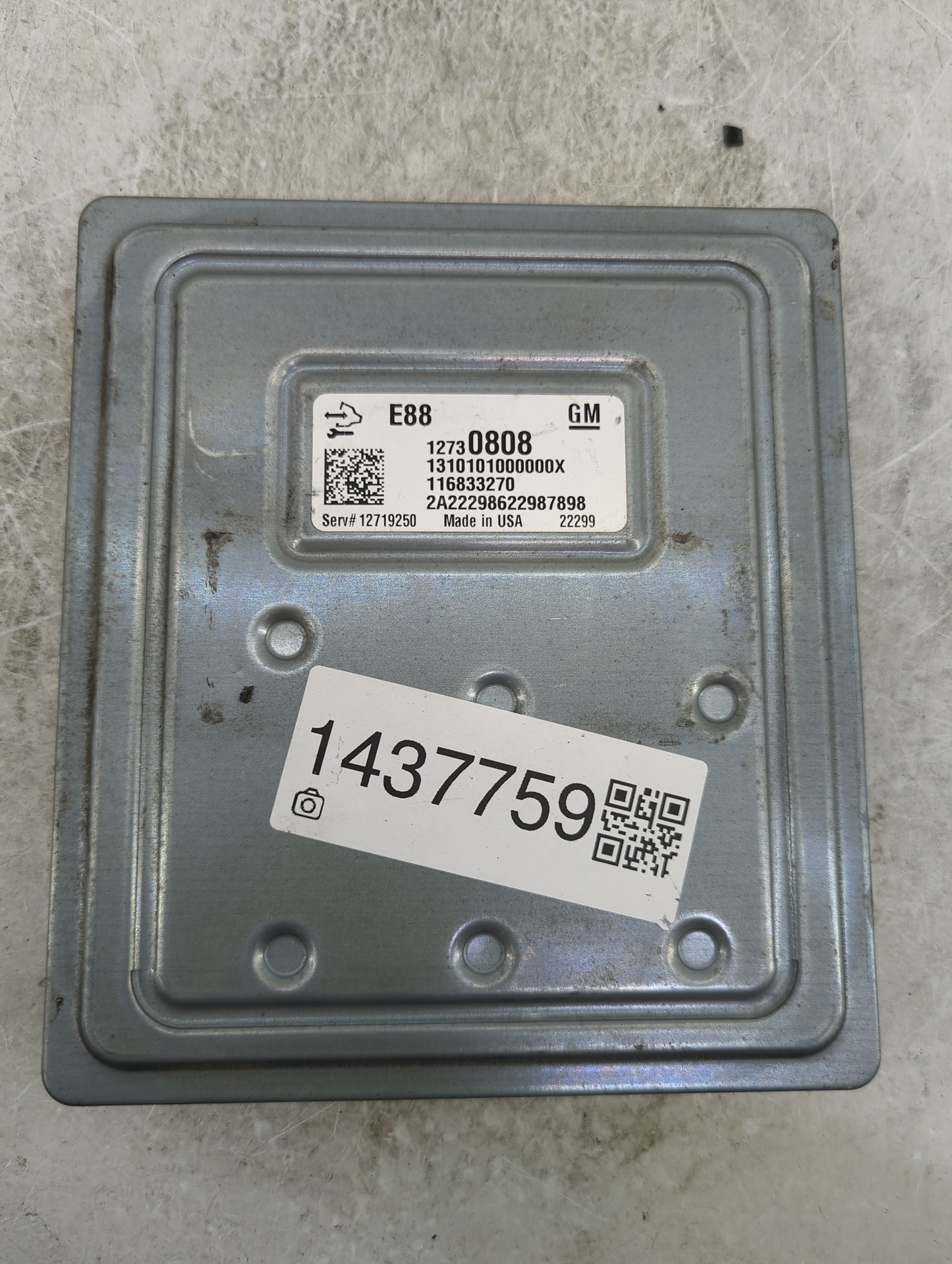 2020-2022 Chevrolet Equinox PCM Engine Control Computer ECU ECM PCU OEM P/N:12730808 1310101000000X Fits Fits 2020 2021 2022