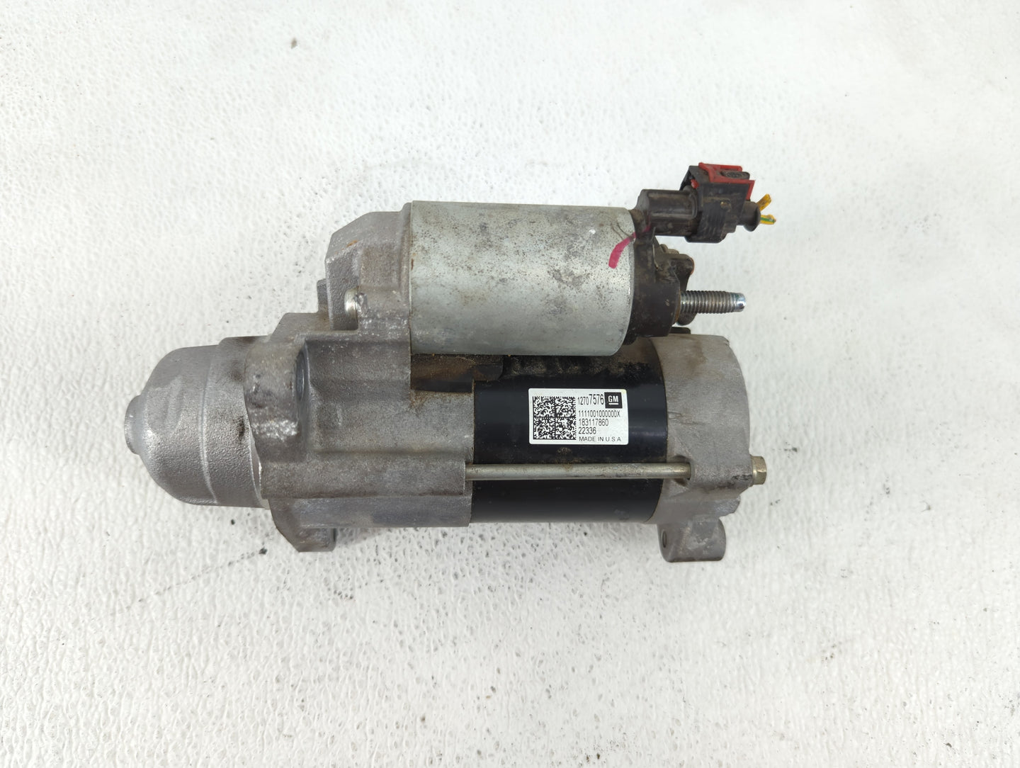 2017-2021 Chevrolet Malibu Car Starter Motor Solenoid OEM P/N:12707576 Fits Fits 2017 2018 2019 2020 2021 2022 OEM Used Auto