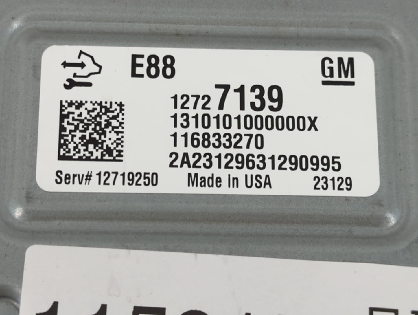 2020-2021 Chevrolet Malibu PCM Engine Control Computer ECU ECM PCU OEM P/N:12727139 12710152 Fits Fits 2020 2021 2022 OEM Us