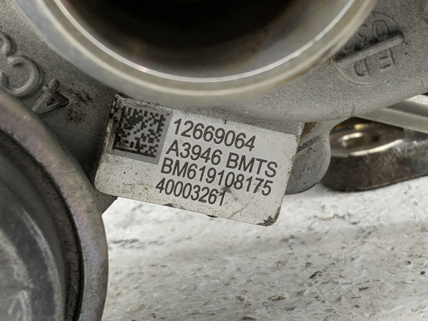 2016 Malibu Turbocharger Turbo Charger Super Charger Supercharger - Oemusedautoparts1.com