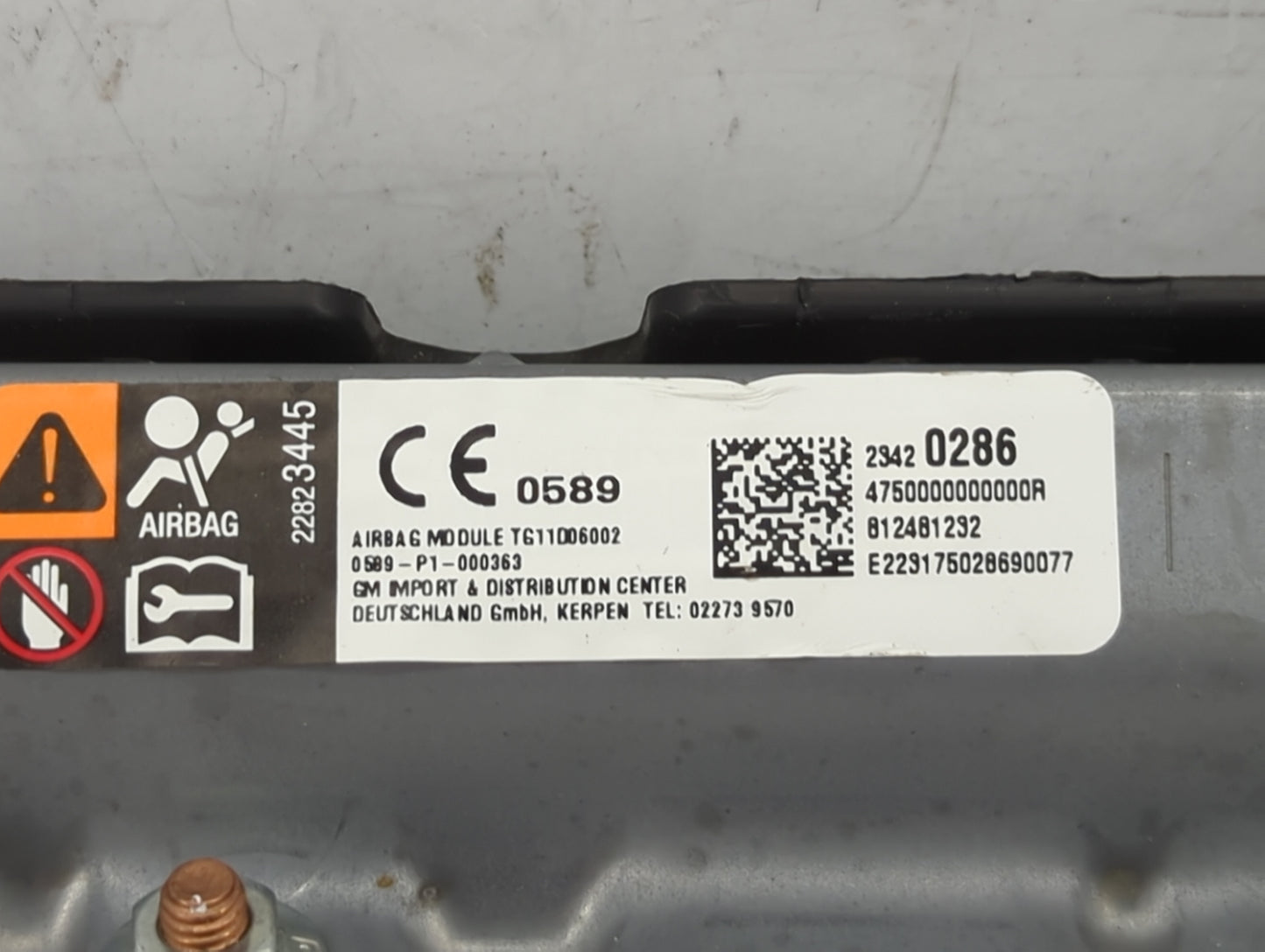 2016-2021 Chevrolet Malibu Air Bag Driver Left Knee OEM P/N:23420287 Fits Fits 2016 2017 2018 2019 2020 2021 OEM Used Auto P
