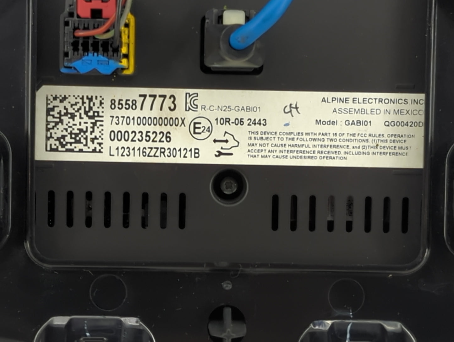 2023 Chevrolet Malibu Climate Control Module Temperature AC/Heater Replacement P/N:85587773 Fits OEM Used Auto Parts - Oemus