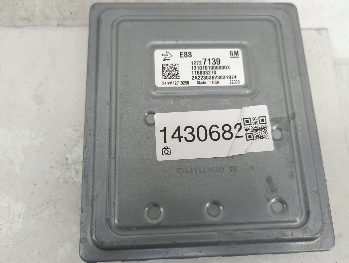 2020-2021 Chevrolet Malibu PCM Engine Control Computer ECU ECM PCU OEM P/N:12727139 12719250, A2C76590 Fits Fits 2020 2021 2
