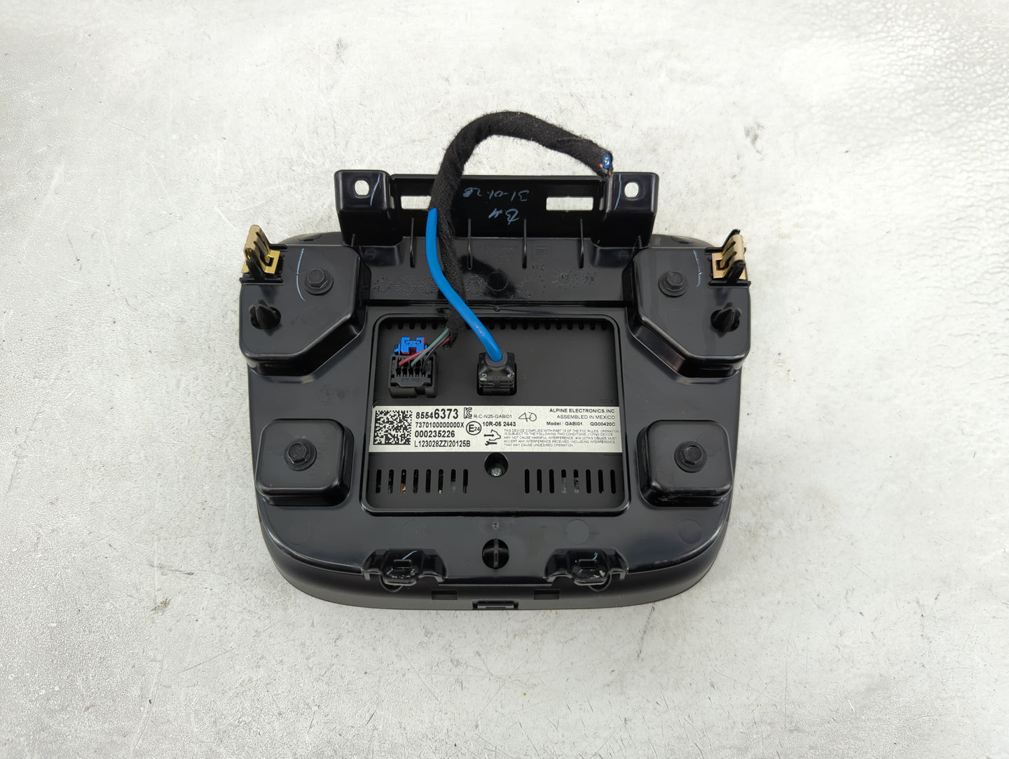 2023 Chevrolet Malibu Information Display Screen Black - Oemusedautoparts1.com