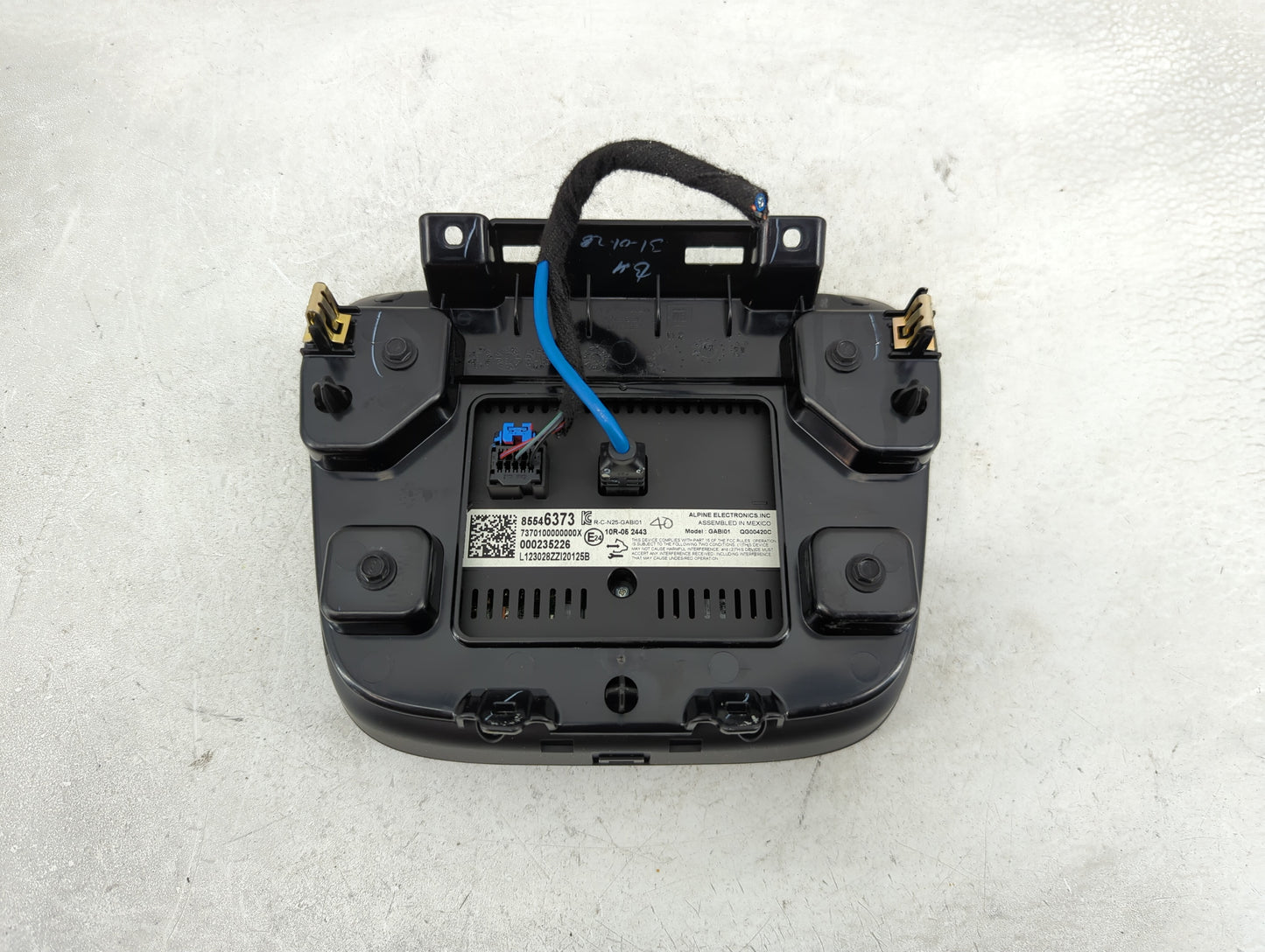 2023 Chevrolet Malibu Information Display Screen Black - Oemusedautoparts1.com