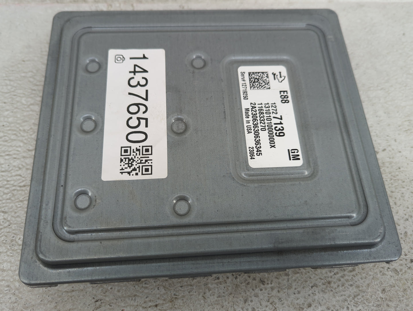 2020-2021 Chevrolet Malibu PCM Engine Control Computer ECU ECM PCU OEM P/N:12727139 1310101000000X Fits Fits 2020 2021 2022 