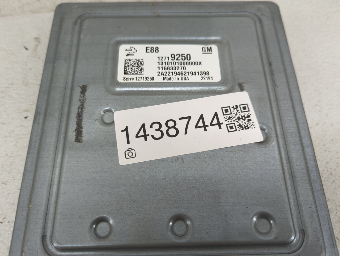 2020-2021 Chevrolet Malibu PCM Engine Control Computer ECU ECM PCU OEM P/N:12719250 A2C77535500 Fits Fits 2020 2021 2022 OEM