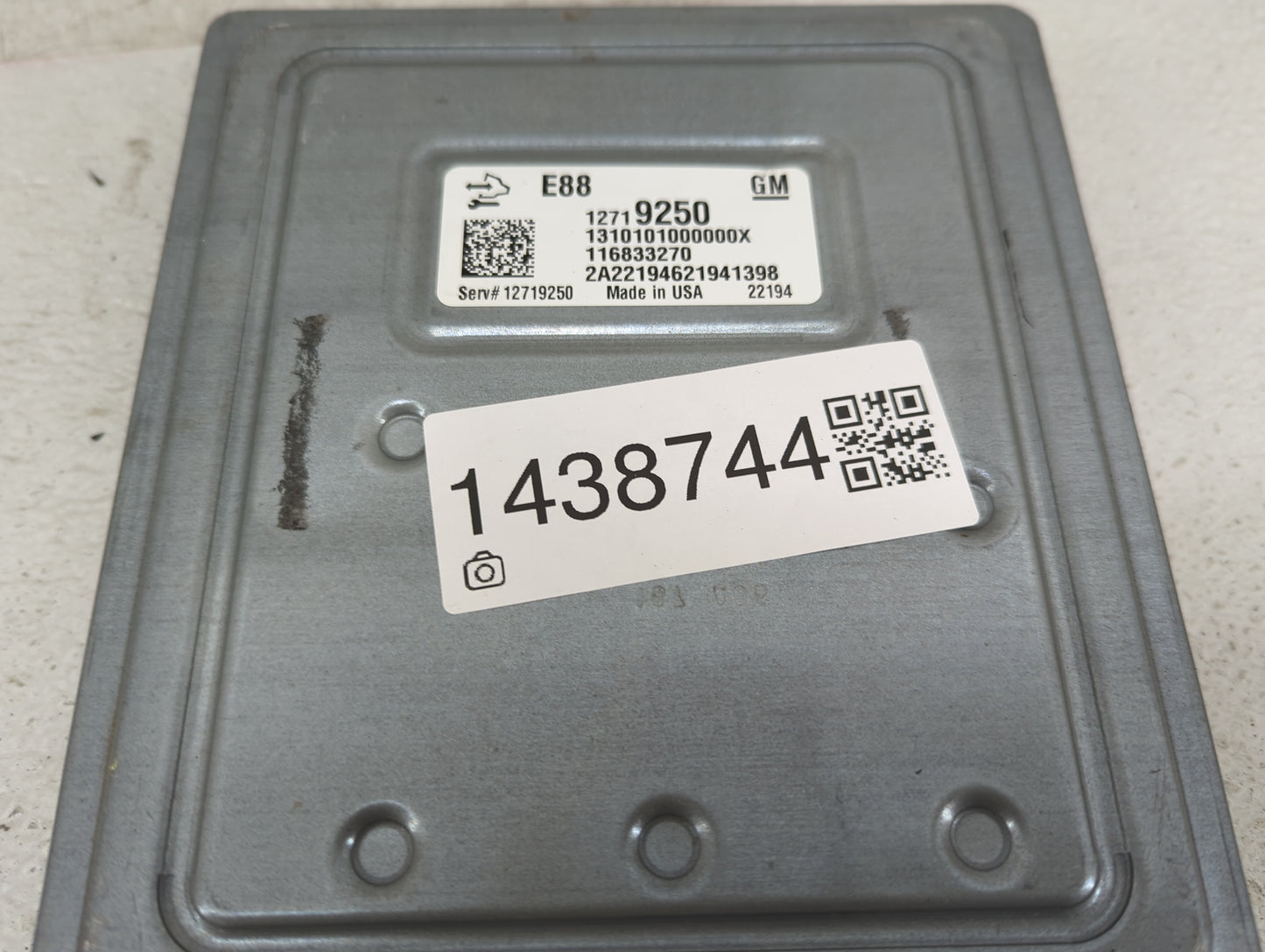 2020-2021 Chevrolet Malibu PCM Engine Control Computer ECU ECM PCU OEM P/N:12719250 A2C77535500 Fits Fits 2020 2021 2022 OEM