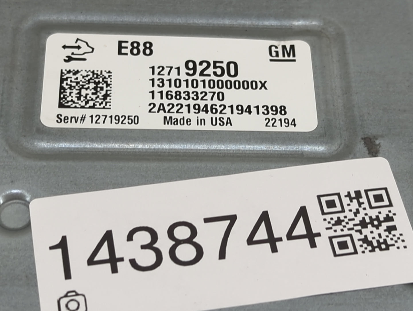 2020-2021 Chevrolet Malibu PCM Engine Control Computer ECU ECM PCU OEM P/N:12719250 A2C77535500 Fits Fits 2020 2021 2022 OEM