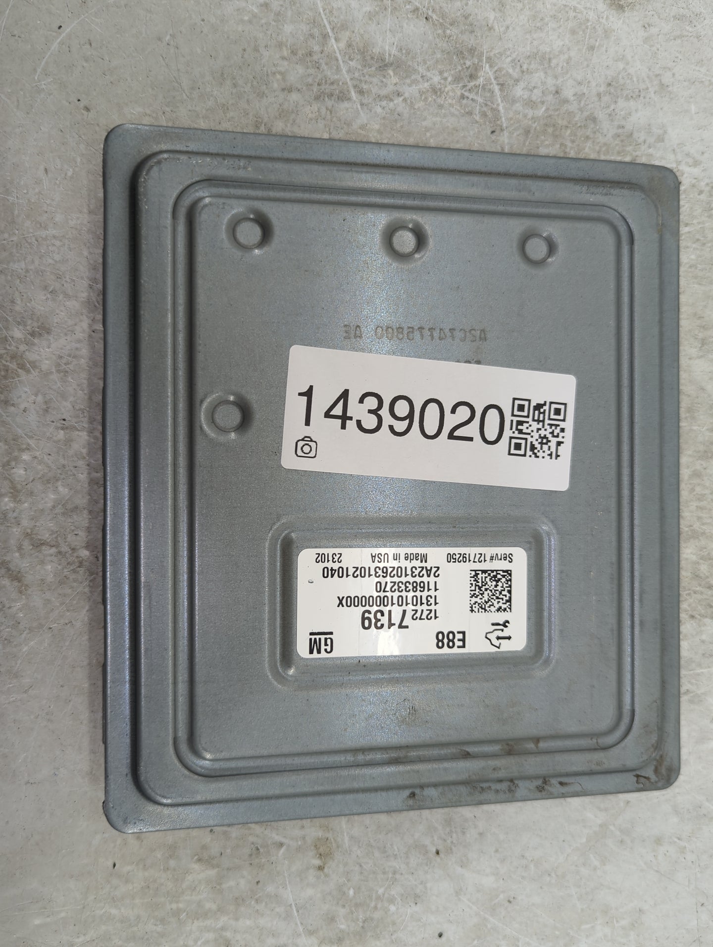 2020-2021 Chevrolet Malibu PCM Engine Control Computer ECU ECM PCU OEM P/N:12727139 Fits Fits 2020 2021 2022 OEM Used Auto P